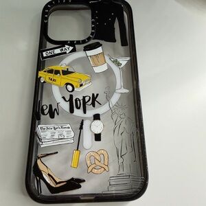 iPhone 15 Pro Max Casetify New York Icons Phone Case with Black & Yellow Accents
